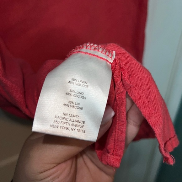 Ellen Tracy Fuchsia Top - Picture 6 of 6